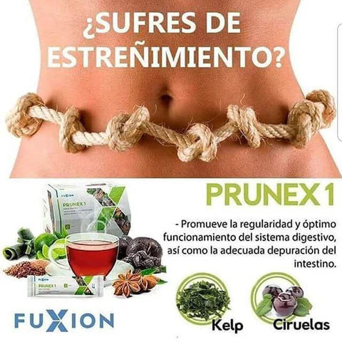 Prunex 1 -  Té de Hierbas con Mix de Fibras 🍒