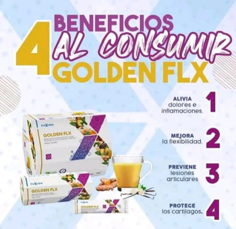 Golden Flx - Té Antiinflamatorio 🫚🥬